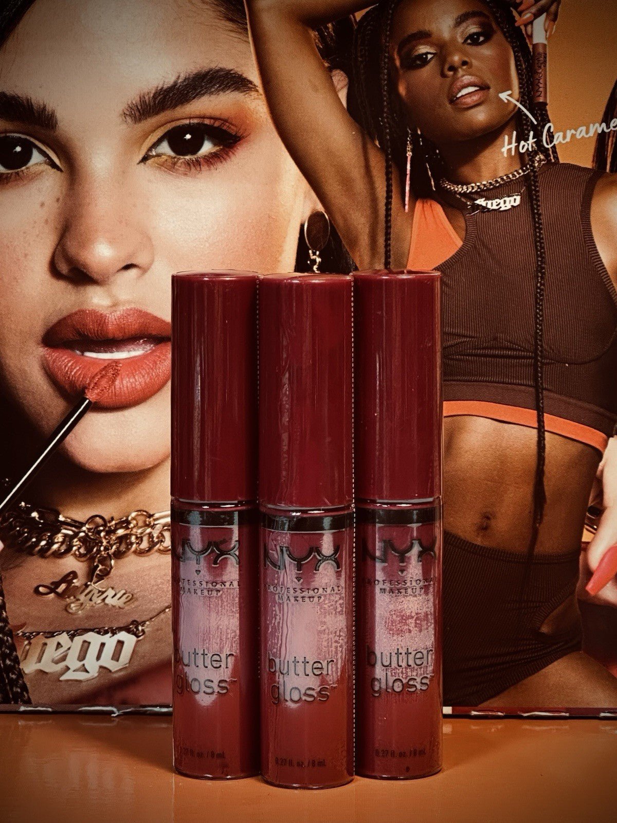 NYX - Butter Gloss 3-Pack / BLG 24 / Cranberry Biscotti