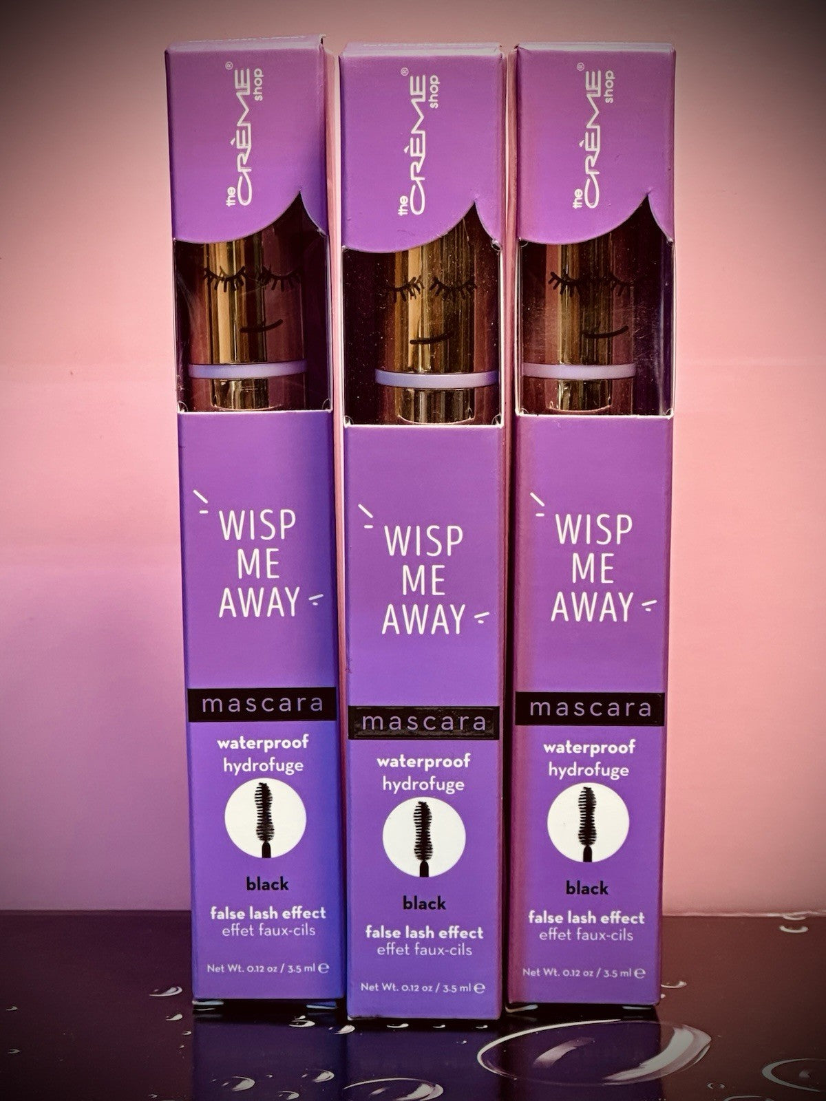 NYX - Wisp Me Away Mascara / BLACK / 3-Pack