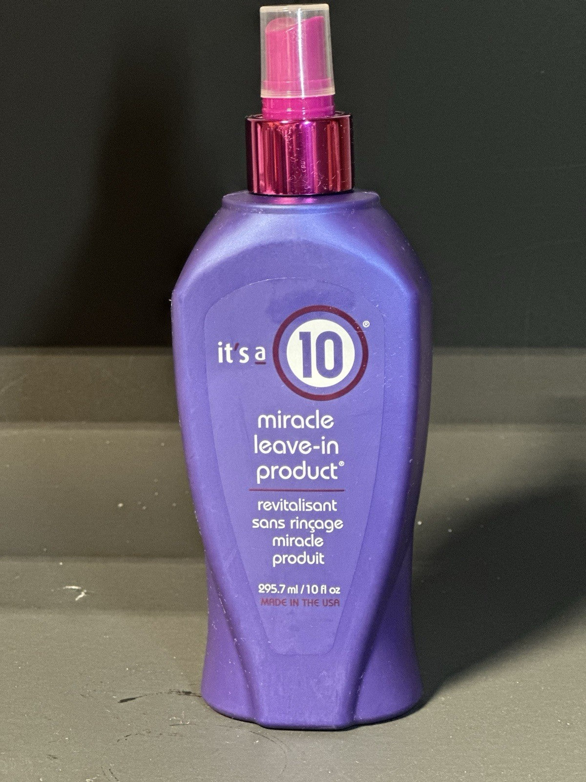 It’s a 10 -  Miracle Live - In PRODUCT   (10  Fl. Oz.)