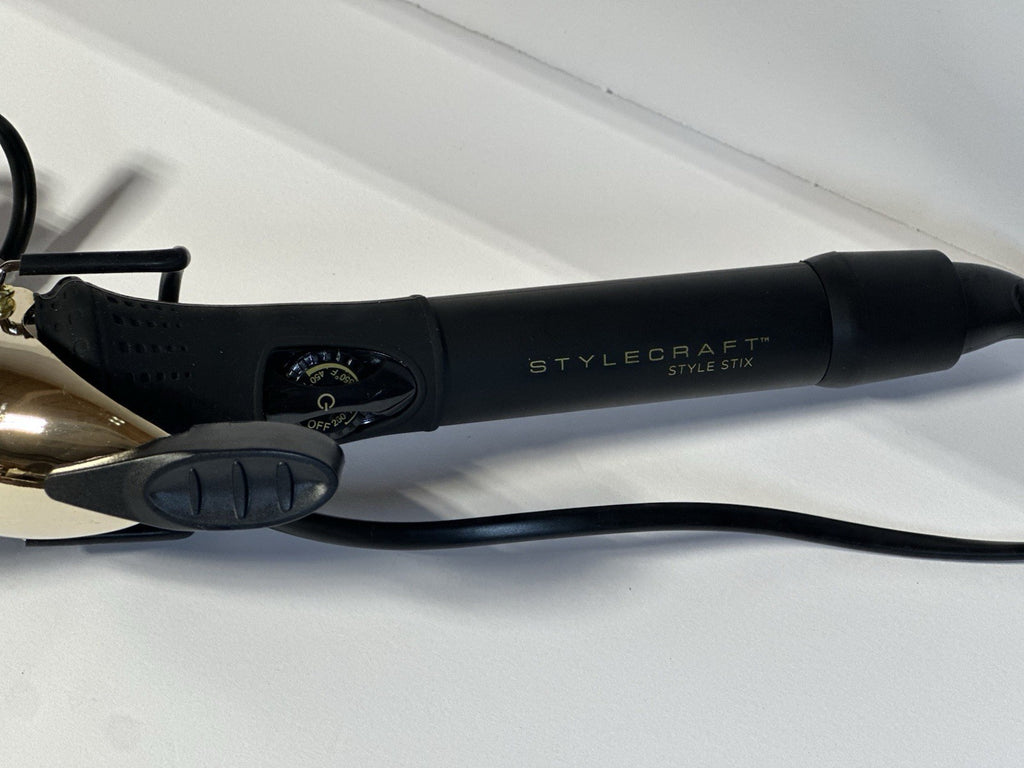 StyleCraft - Style Stick / CURLING IRON - Gold/Black. SCSS15 / TP111919