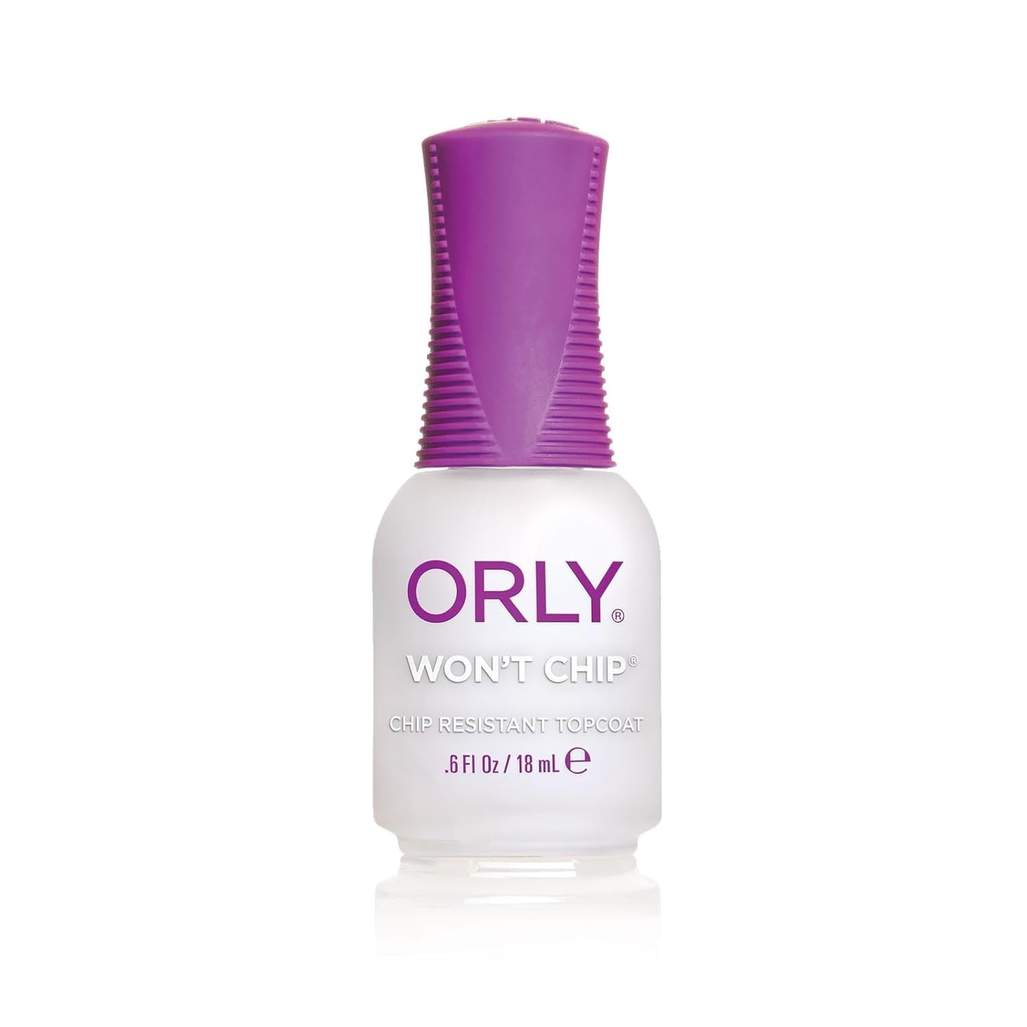 Orly Top Nail Coat, Won't Chip, 0.6 Ounce (5 PACK)