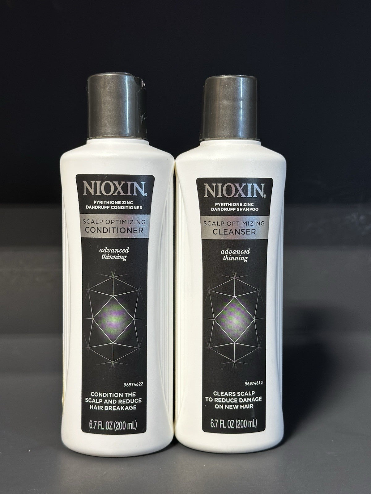 NIOXIN - Scalp Optimizing. CLEANSER+CONDITIONER DUO! ( 2x 6.7 Fl.Oz. )