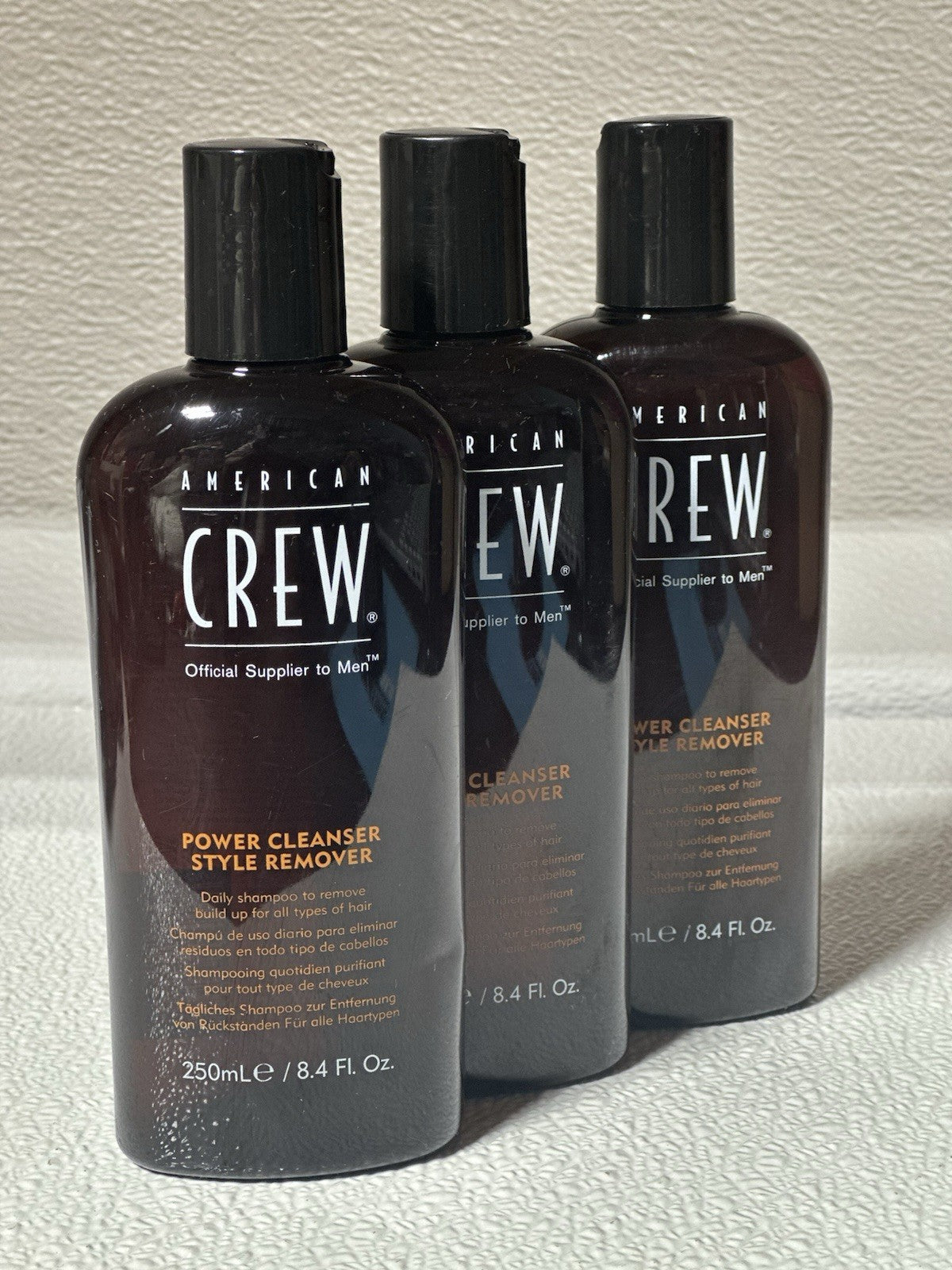 American CREW - Power Cleanser Style Remover 3-pack (8.4 Fl. Oz.)