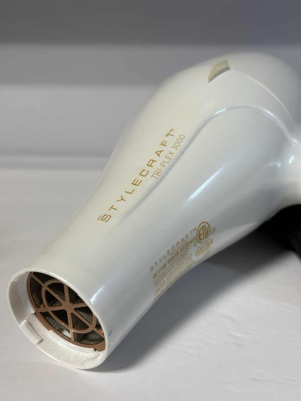 Stylecraft Tri-PLEX 3000 Hair Dryer WHITE - SCTP3000W / 1875 W