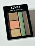 NYX - 5 Color Shadow Palette / EAT, LOVE, BE FAB / LIF 02