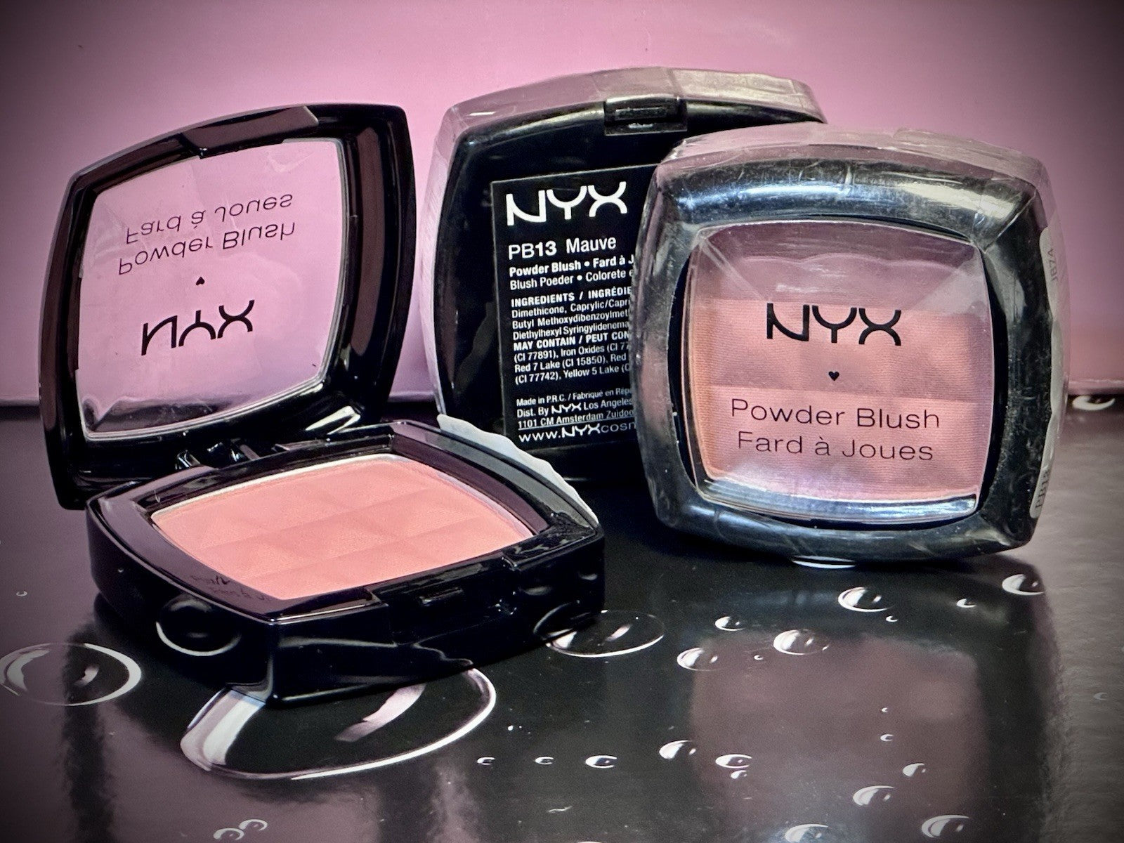 NYX - Powder Blush / MAUVE / 3-Pack  PB 13