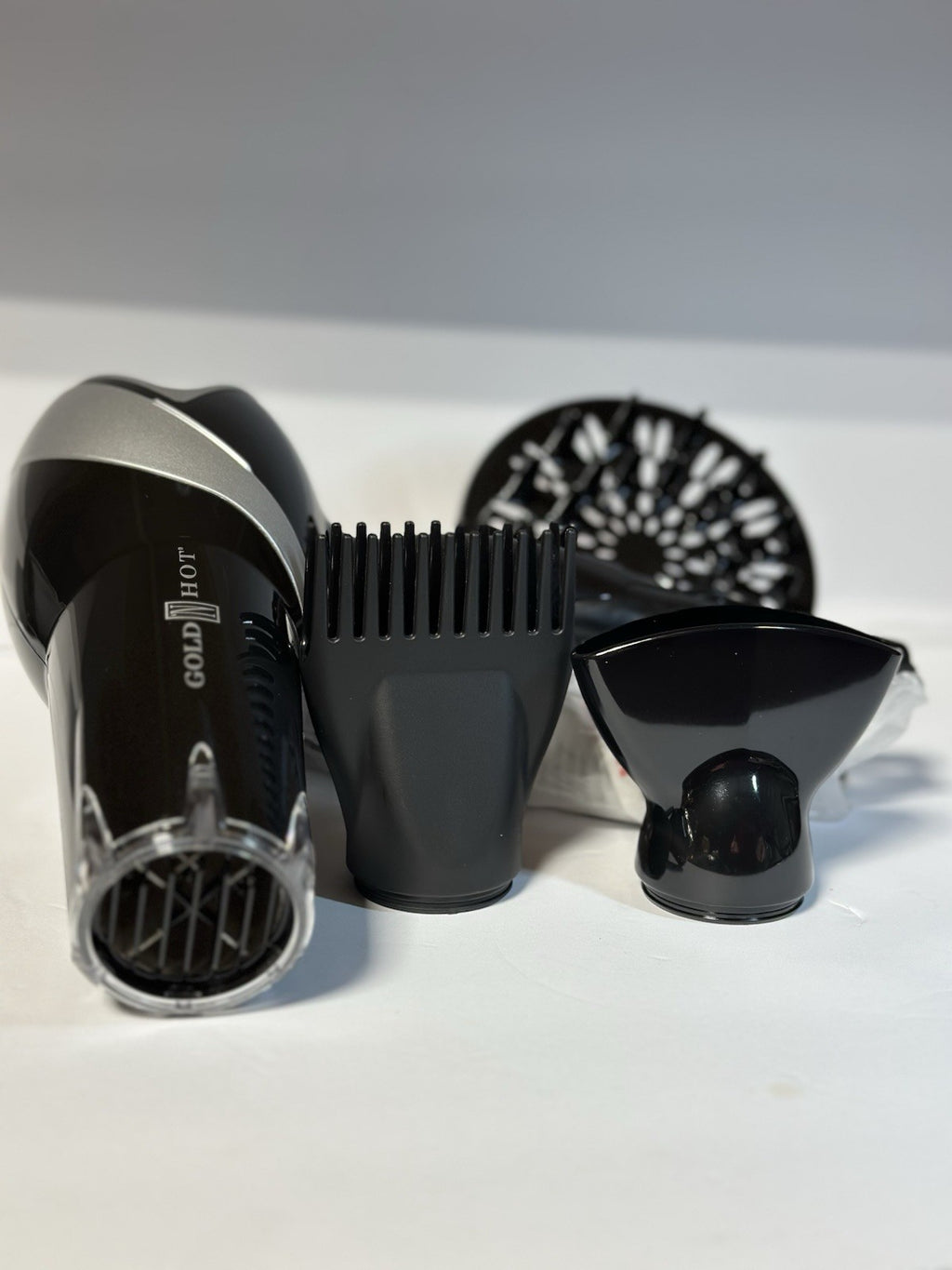 GOLD & HOT - Professional Infrared 1875 W Hair Dryer. IONIC TECHNOLOGY