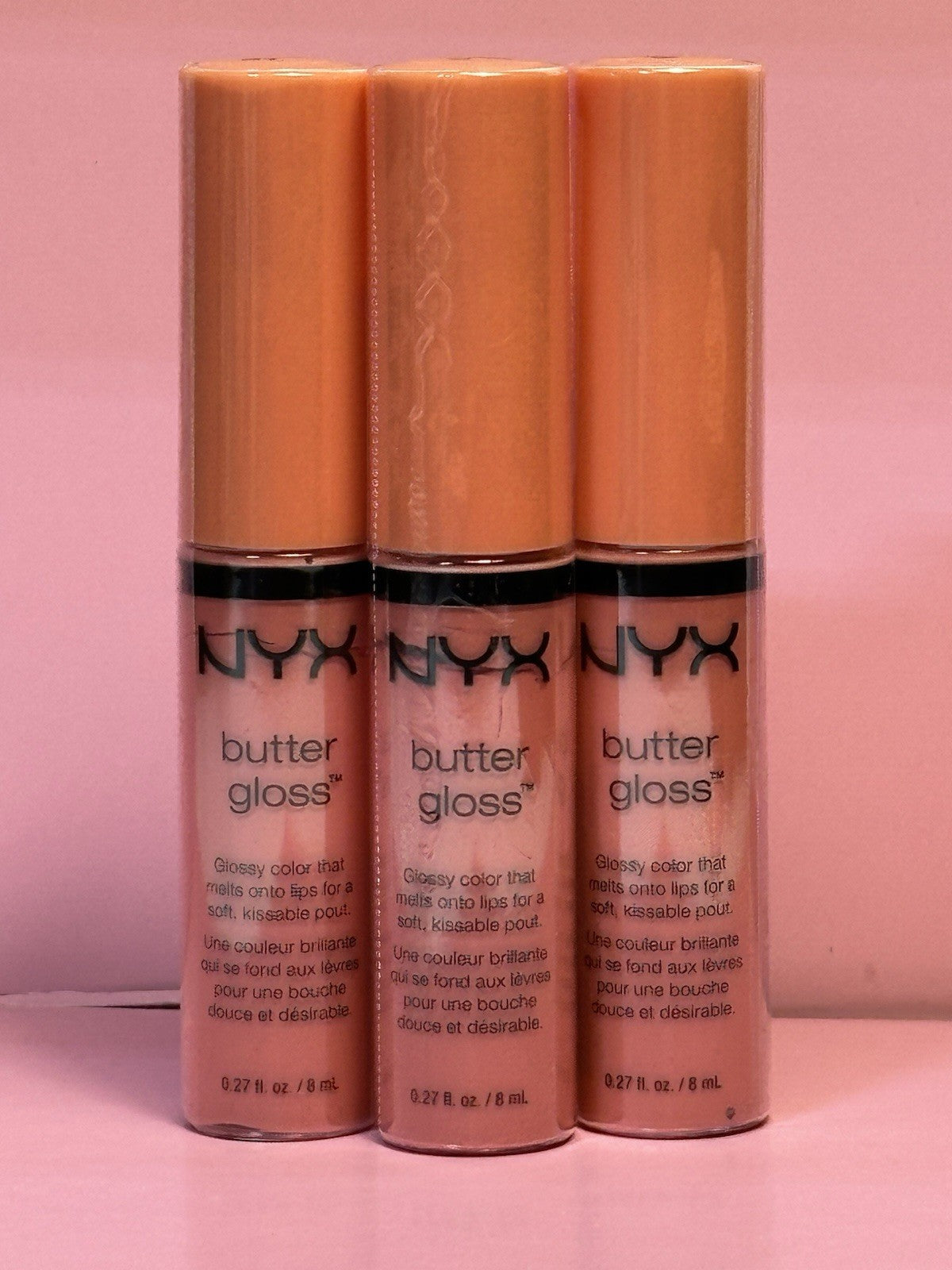 NYX - Butter Gloss 3-Pack / BLG 31 /  Sunday Mimosa