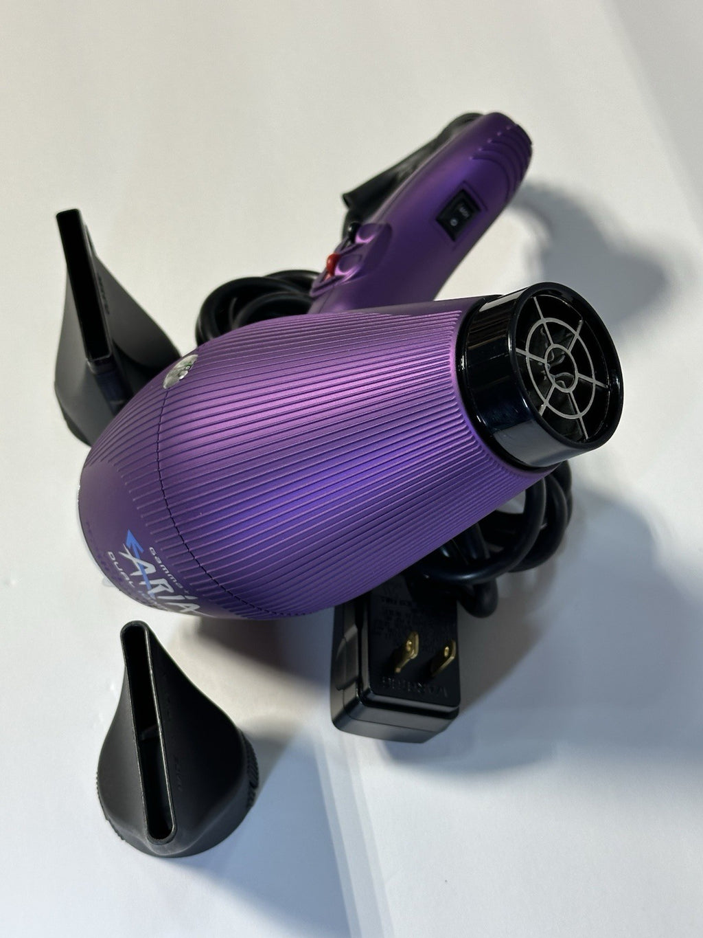 GAMMA+ Aria Dual Ionic Professional Ultralight Hair Dryer Matte Purple