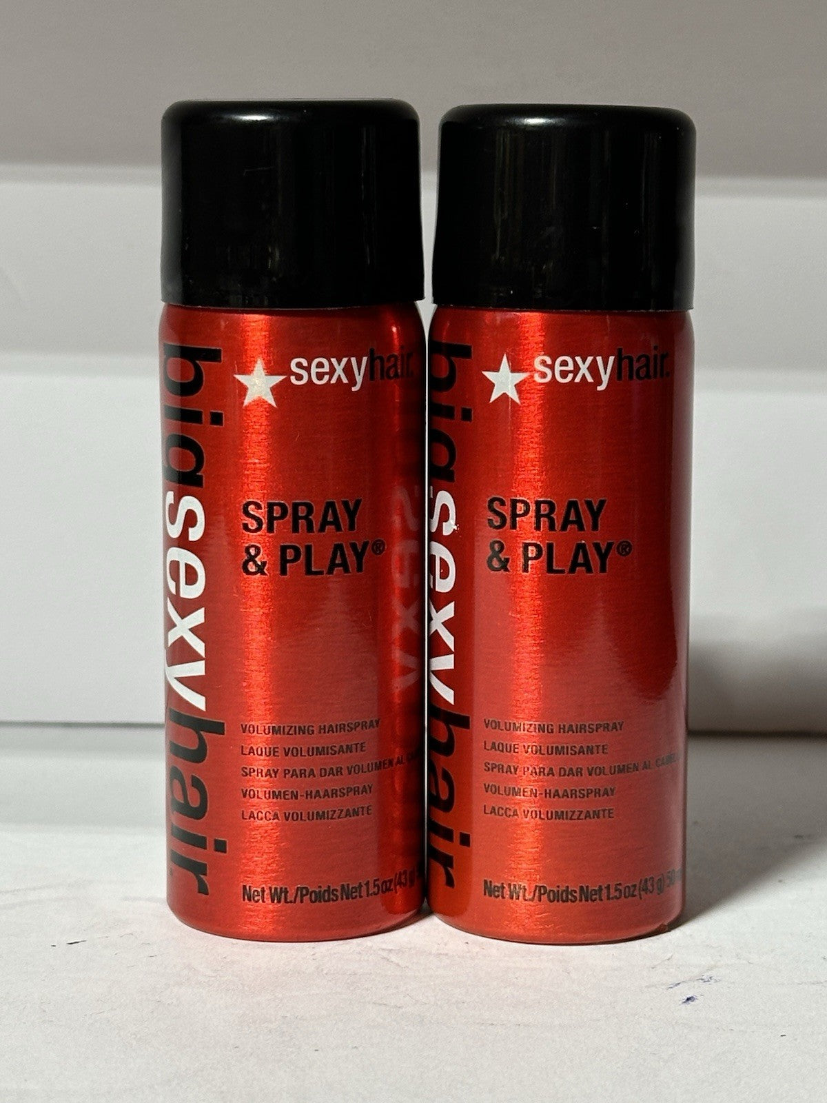 SEXY HAIR - BIG Spray & Play  / 2-PACK (2x 1.5 Fl. Oz.)