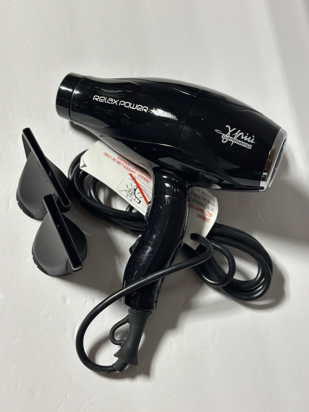 GAMMA + RELAX POWER - Hair Dryer BLACK / HD-NA4121 / GPRPB / 1800-2100 W