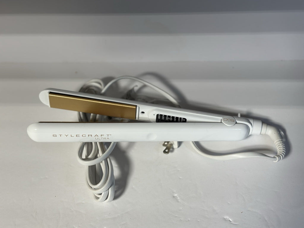 StyleCraft - ULTRA / Flat IRON 1” - White. SCUS1W
