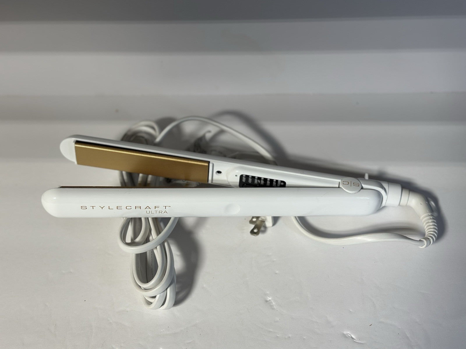 StyleCraft - ULTRA / Flat IRON 1” - White. SCUS1W