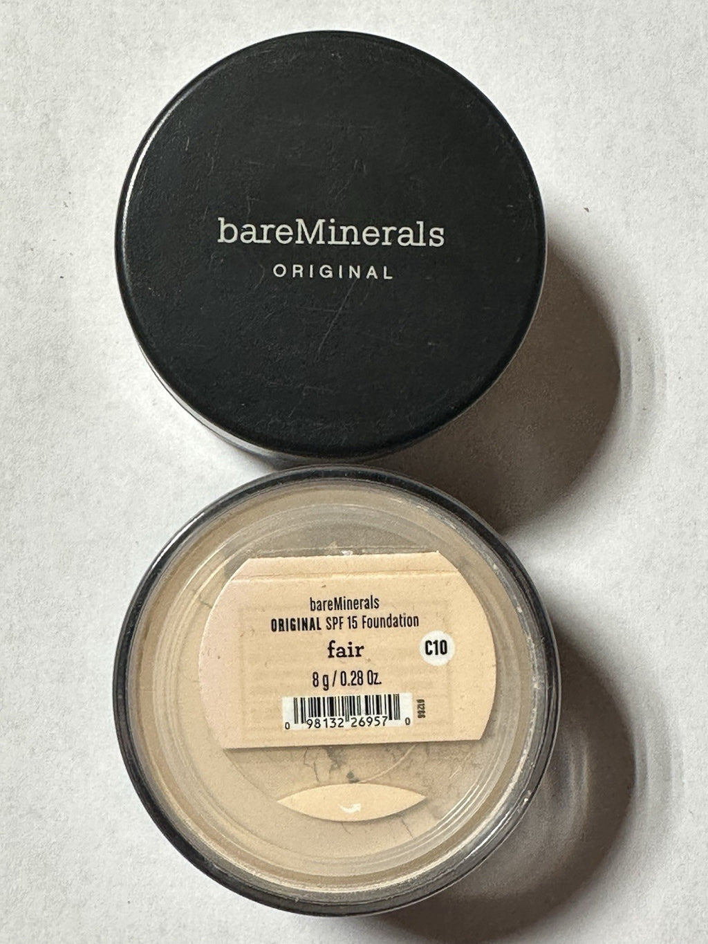bareMinerals ORGINAL Fundation SPF 15 / FAIR C10 W15 (0.28oz.)