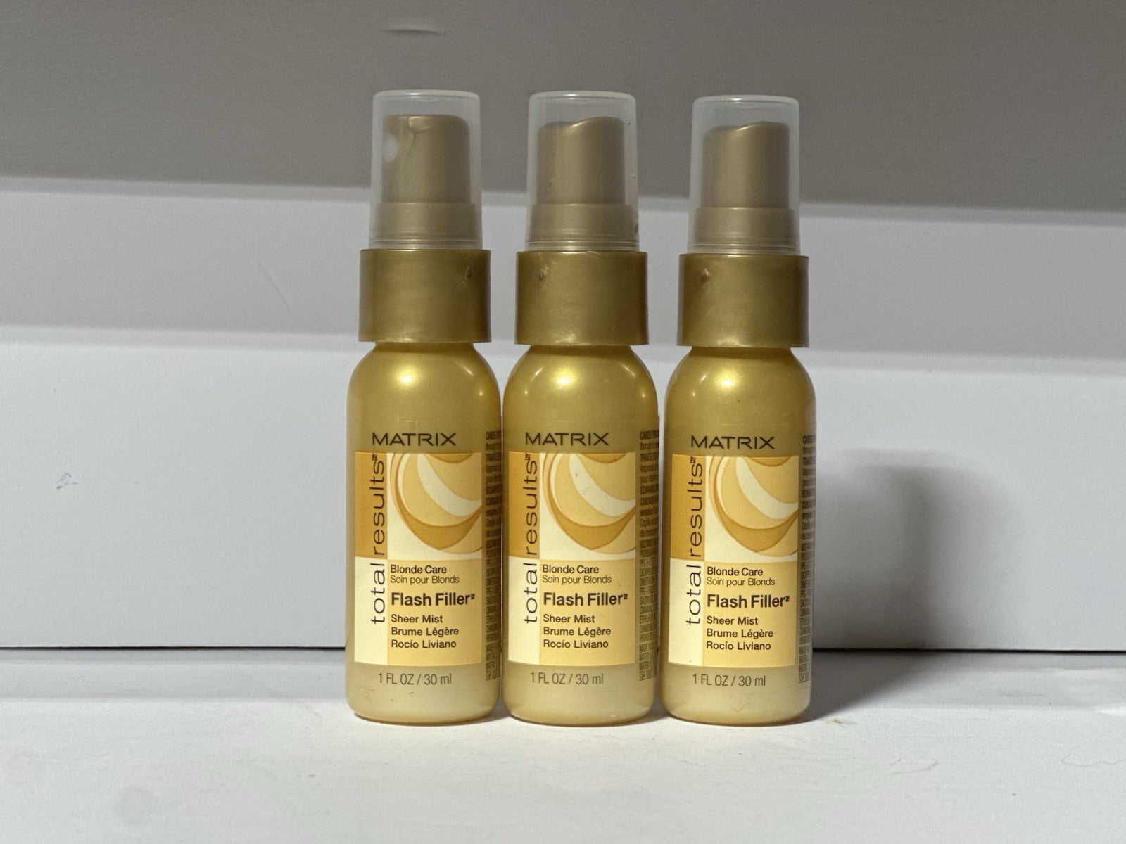 MATRIX - TOTAL RESULTS/Blonde Care FLASH FILTER 3-Pack ( 3x 1  Fl. Oz.)
