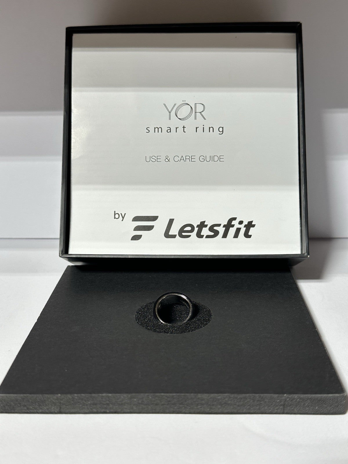 LETSFIT - Yor Smart  RING / Model LR11-06-GM Size 06 Gun Metal