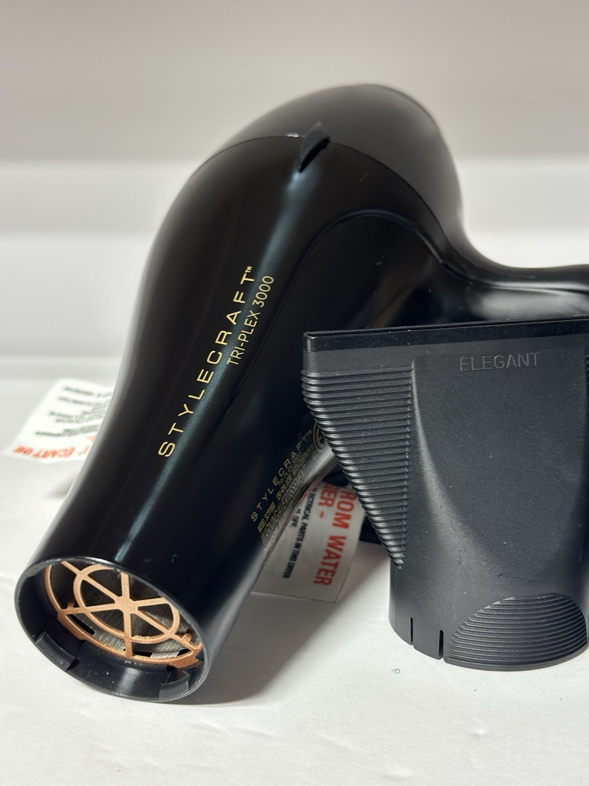 STYLECRAFT - Tri-PLEX 3000 Hair Dryer/ BLACK / SCTP3000B / 1875 W