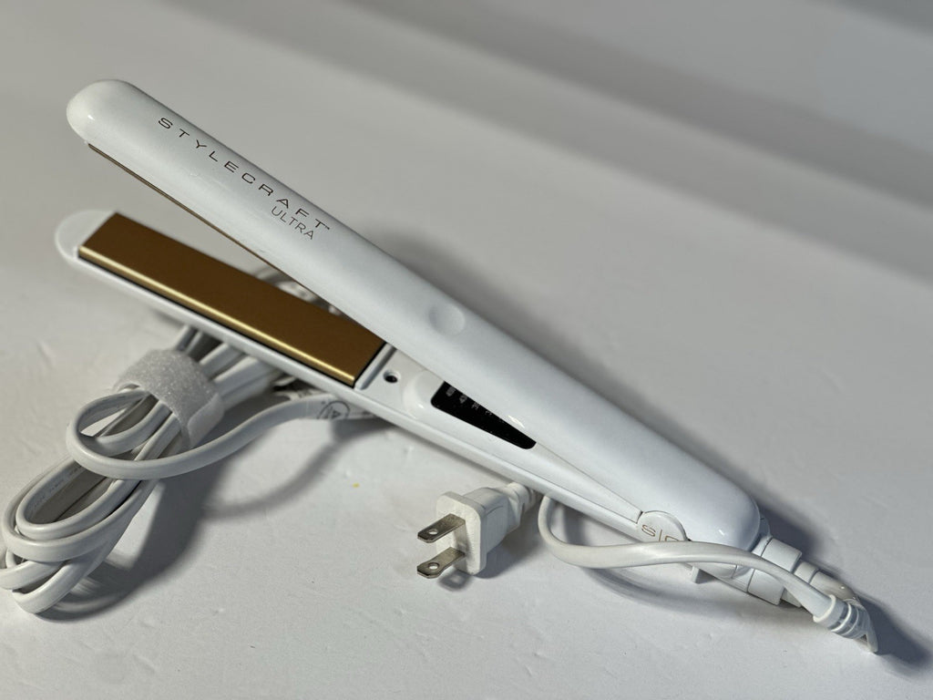 StyleCraft - ULTRA / Flat IRON 1” - White. SCUS1W