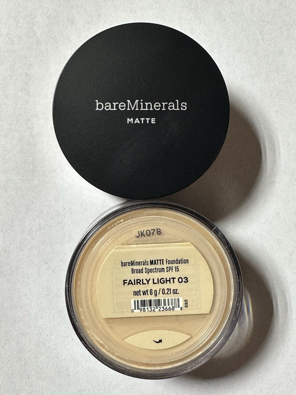 bareMinerals Matte Foundation SPF 15 / Fairly Light 03 (0.21oz.)