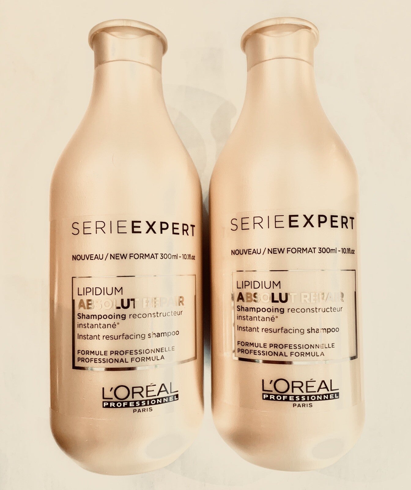 Loreal Serie Expert Lipidium Absolut Repair Resurfacing Shampoo 10oz (2pack)