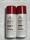 schwarzkopf bc bonacure repair rescue cleansing conditioner 1.7 oz 2 pack