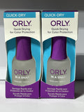ORLY - In A SNAP Quick - DRY TOPCOAT / 2 - Pack / 2x 18 mL