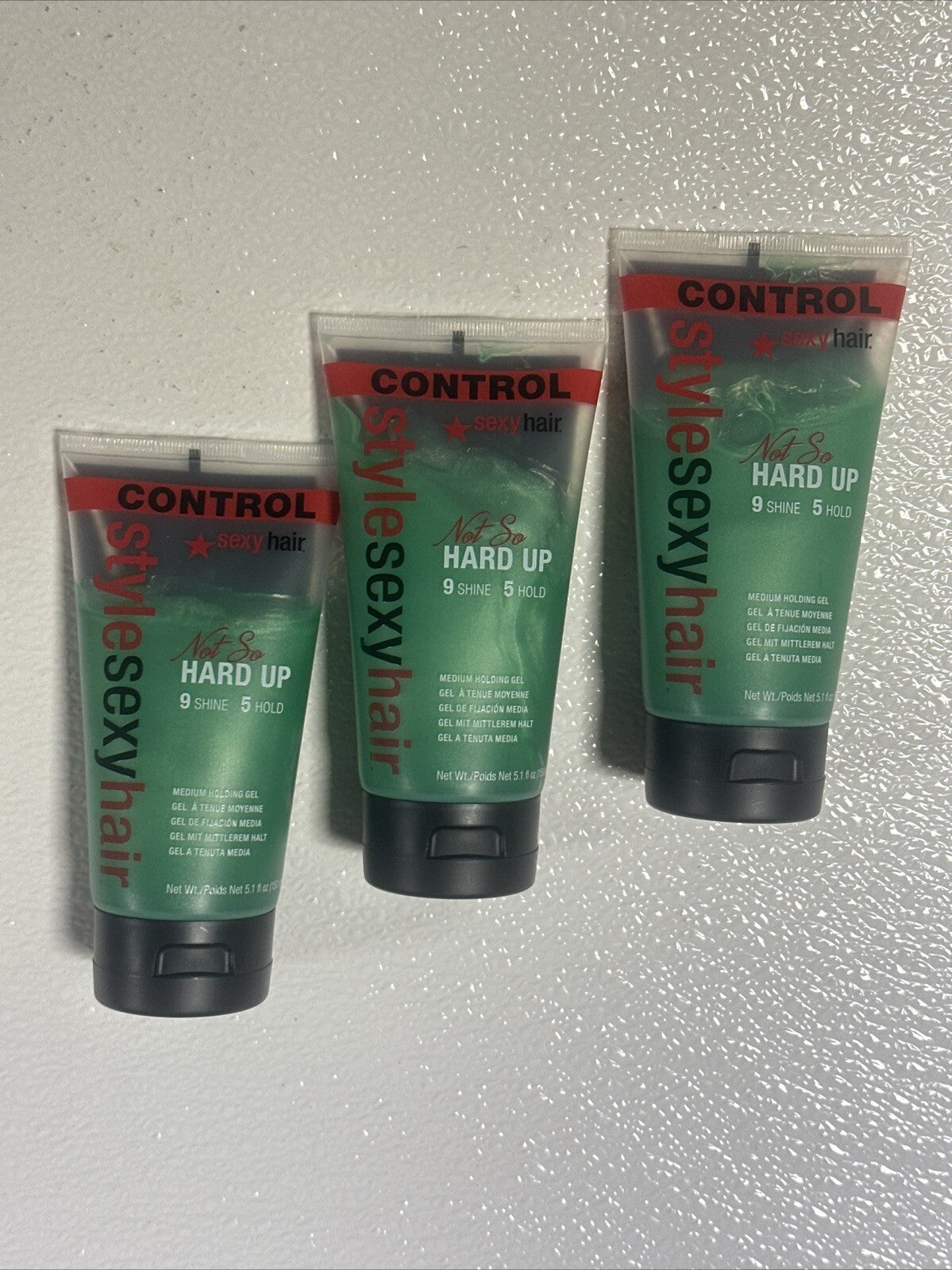 Sexy Hair Not So Hard Up 5.1 Oz Pack Of  3