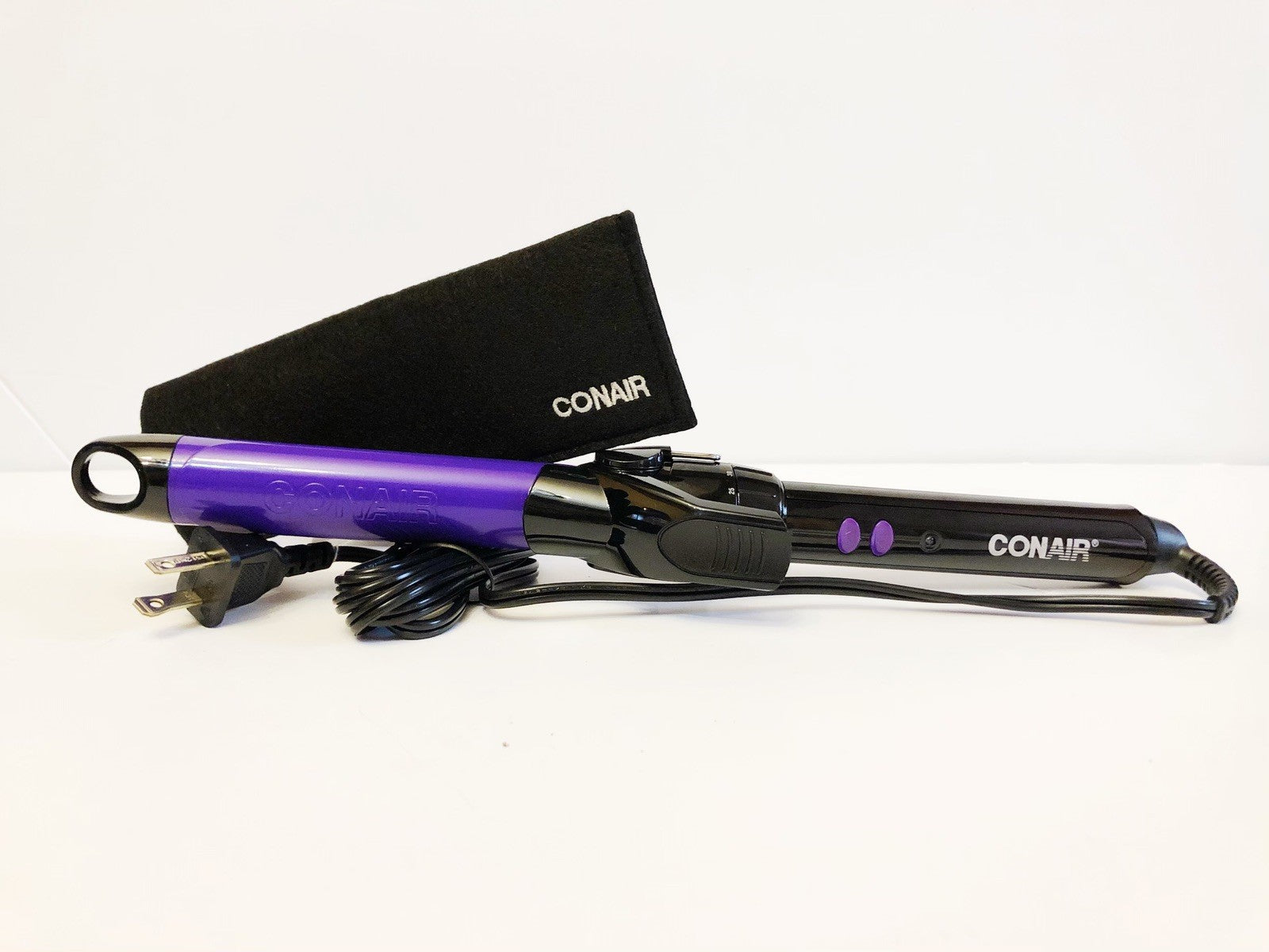 CONAIR - Double Ceramic Curling iron 1” 30 Settings Max 300F