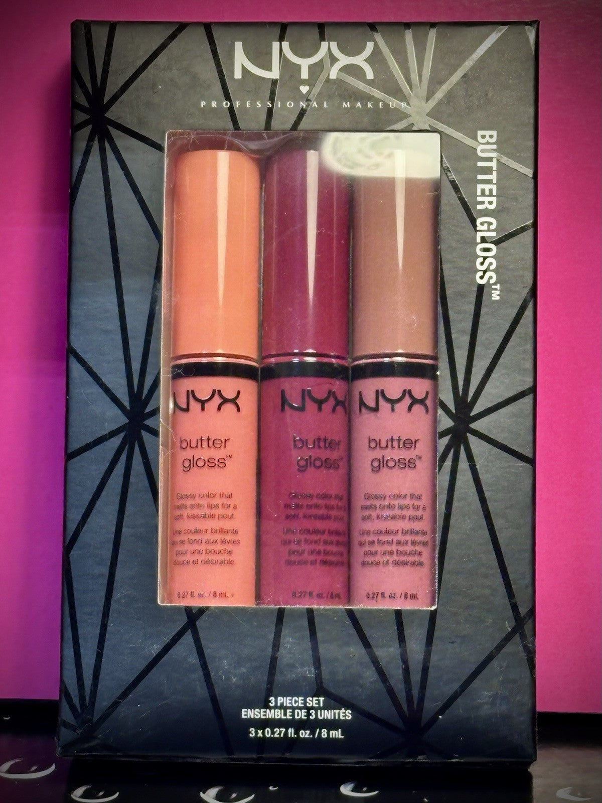 NYX - 3 Piece Set / Butter Gloss /  BLGSET 09