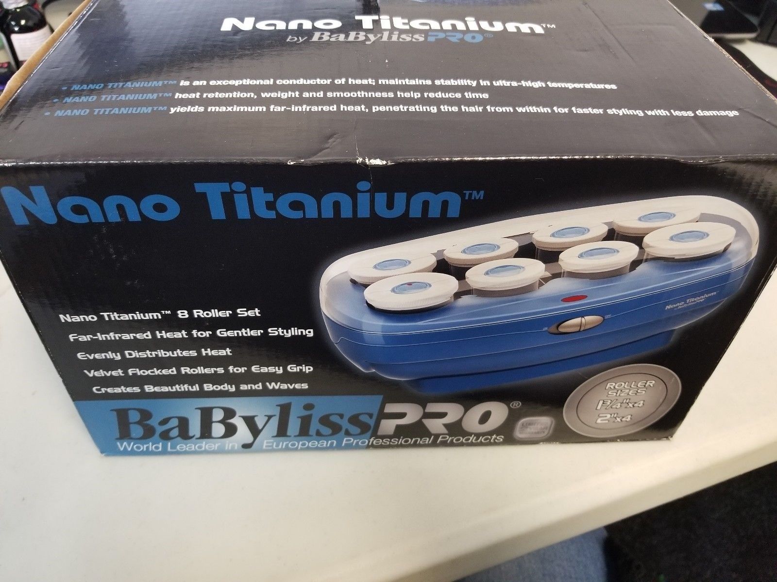 Babyliss Pro Nano Titanium Professional 8 Roller Hairsetter( FOR PARTS ONLY)
