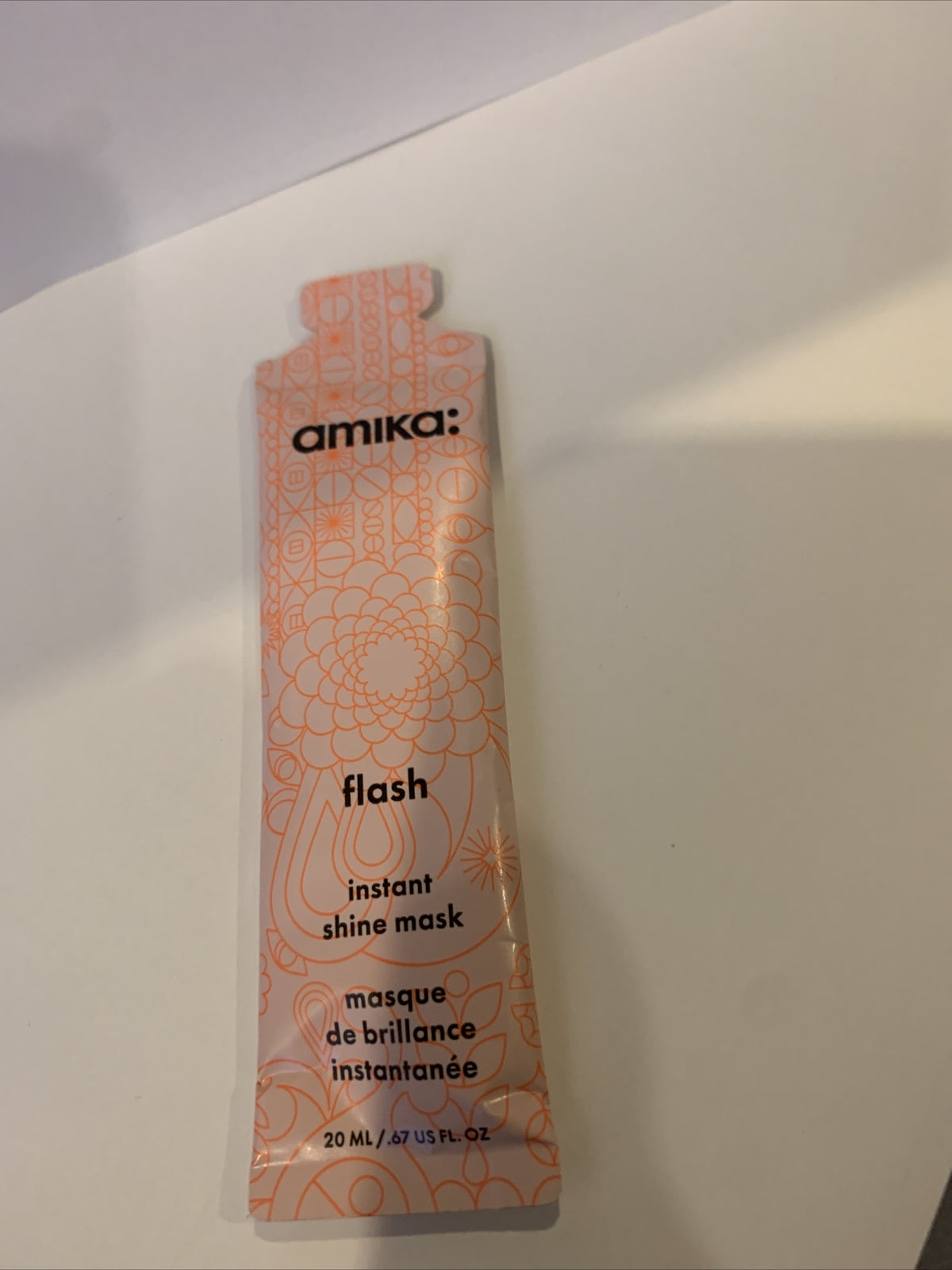 Amika flash instant shine mask  (pack of 3) .67oz each