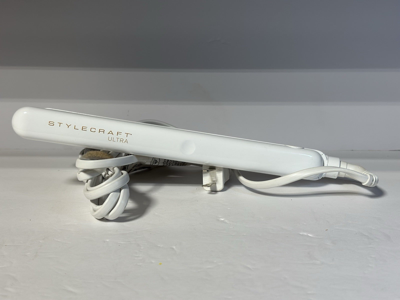 StyleCraft - ULTRA / Flat IRON 1” - White. SCUS1W