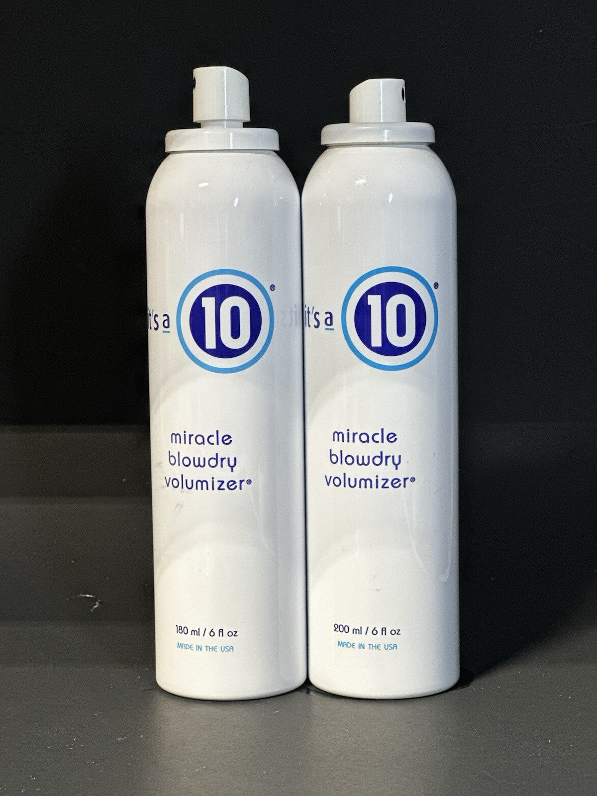 It’s a 10 - Miracle Blowdry Volumizer 2 - Pack (6 Fl. Oz.) No Cover Caps