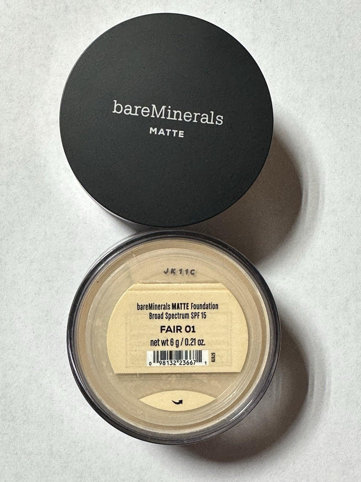 bareMinerals Matte Foundation SPF 15 / FAIR 01  (0.21oz.)