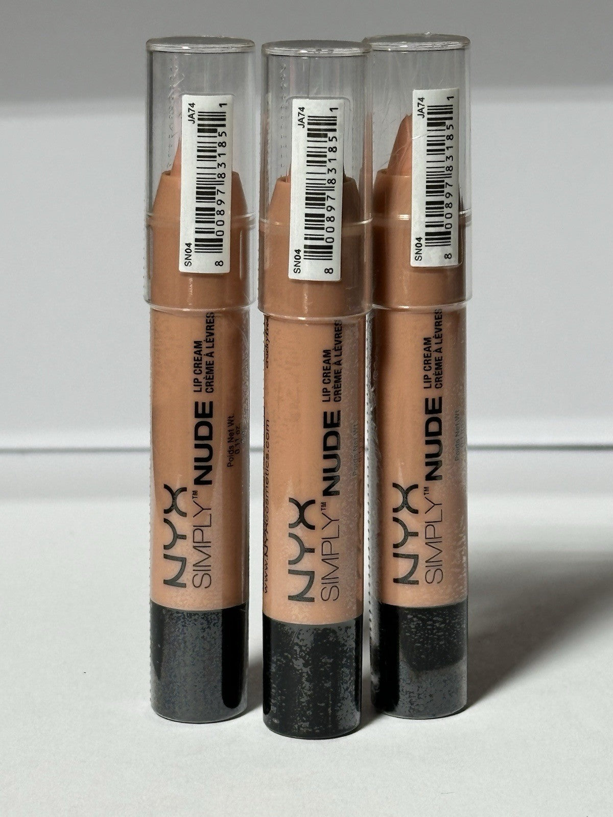 NYX - Lip Cream / SN04 - FAIREST. 3-Pack ( 3x 0.11 Oz. )