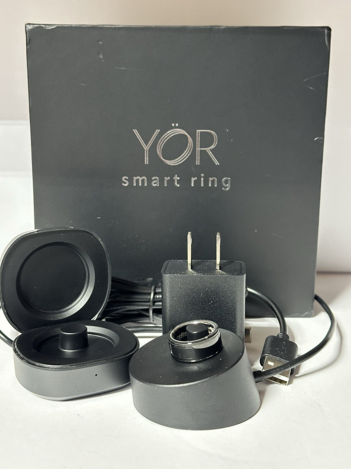 LETSFIT - Yor Smart  RING / Model LR11-06-GM Size 06 Gun Metal