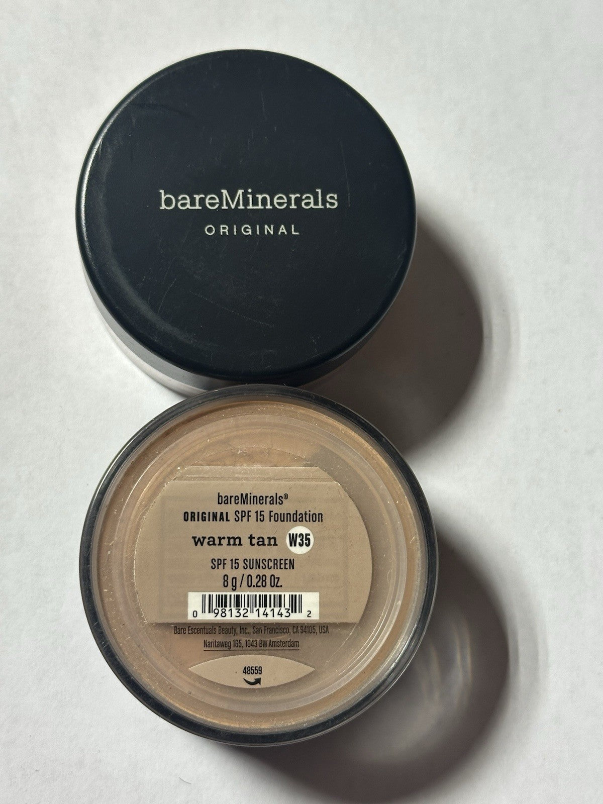 bareMinerals ORGINAL Fundation SPF 15 / Warm Tam  W15 (0.28oz.)