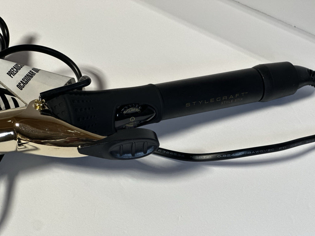 StyleCraft - Style Stick / CURLING IRON - Gold/Black. SCSS1 / TP111919