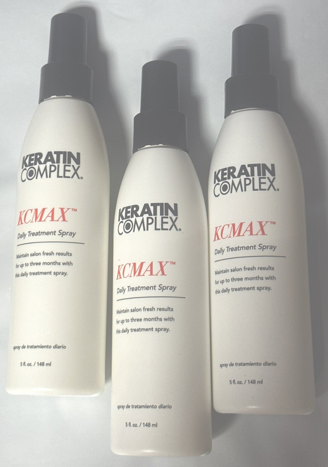 Keratin Complex KCMAX Daily Treatment Spray 5oz Each (3PACK)