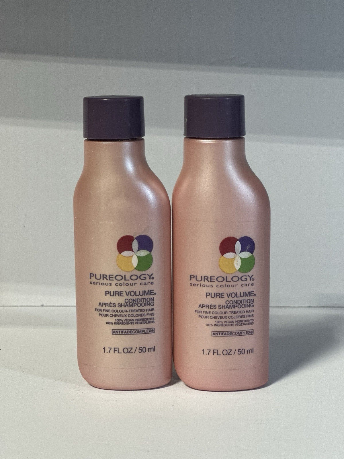 PUREOLOGY- Pure VOLUME Conditioner / 2-pack - Travel Size (2x 1.7 Fl.oz.)