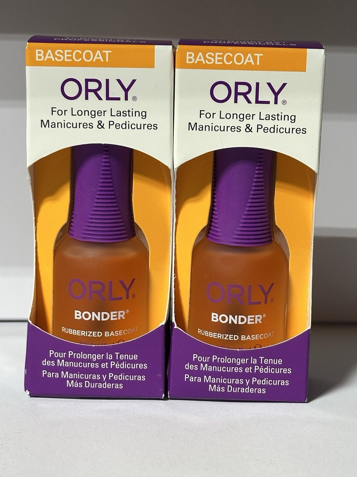 ORLY - BONDER # 1 Base coat Chosen By Professional / 2 - Pack /2x 18 mL