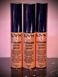 NYX - Intense Butter Gloss / 3 - Pack / BANANA SPLIT / IBLG 07