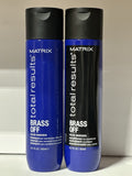 MATRIX - Total Results / BRASS OFF DUO. Shampoo &Conditioner (10.1 Fl. Oz.).