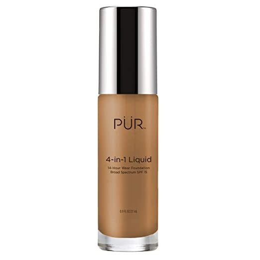 PUR 4-in-1 Liquid 14-Hour Wear Foundation, 1 Fl Oz/30 ml, Select from 2 shades