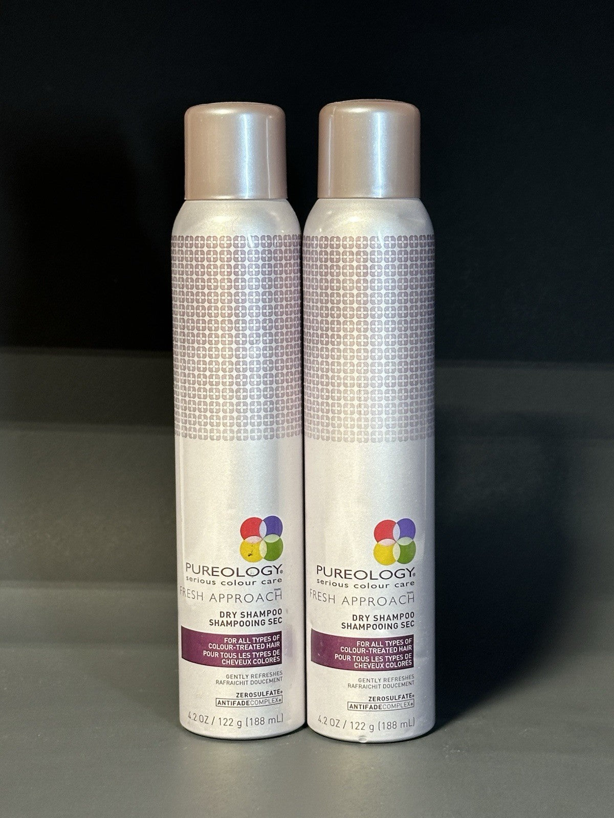 PUREOLOGY - Fresh Approach/DRY SHAMPOO.  2 - PACK ( 2x  4.2 Fl. Oz. )