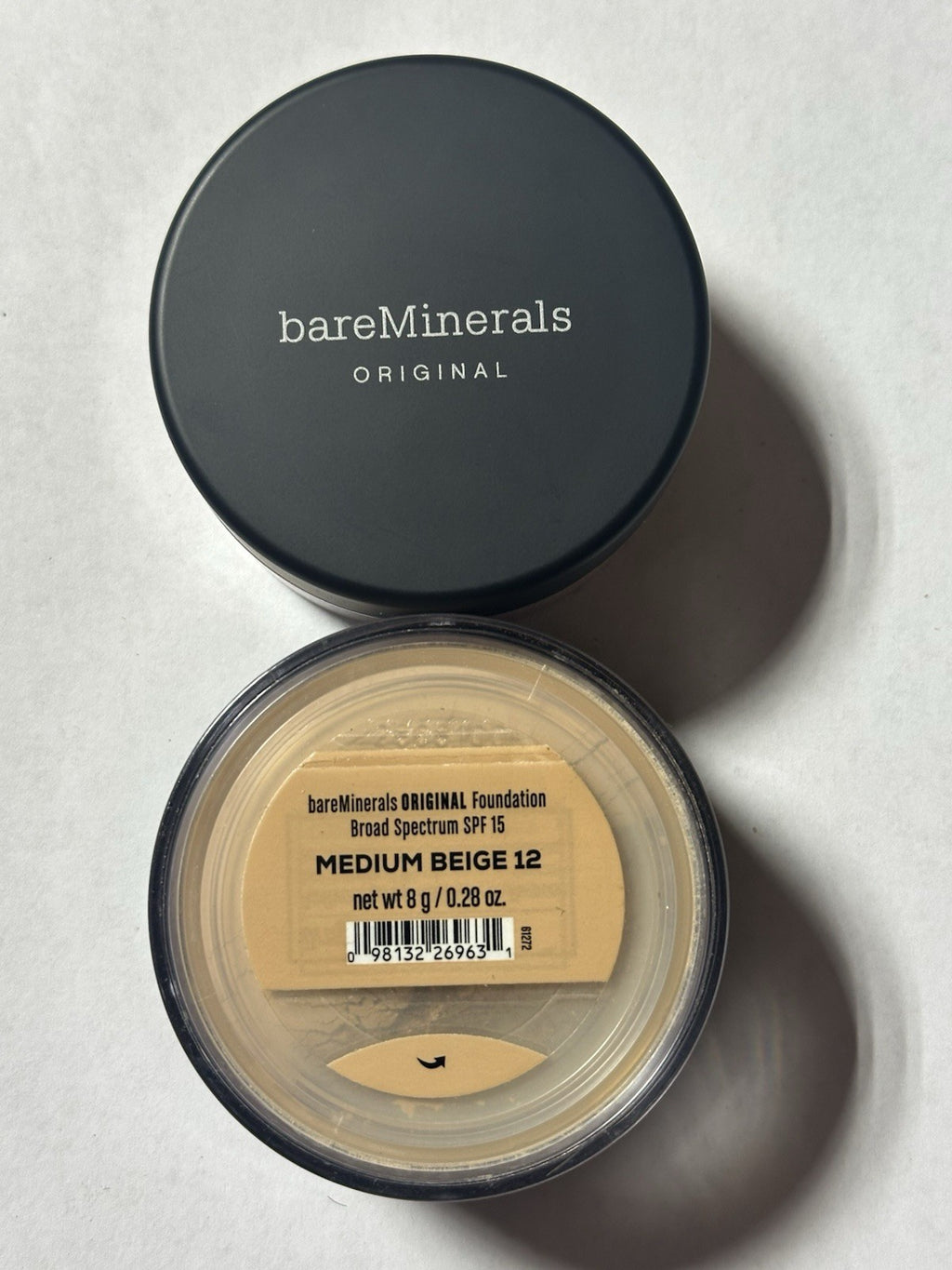 bareMinerals ORGINAL Fundation SPF 15 / Medium Beige W15 (0.28oz.)