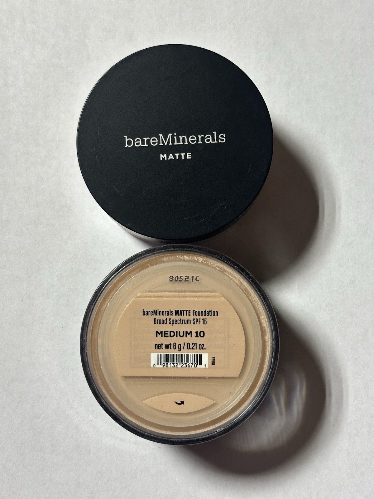 bareMinerals Matte Foundation SPF 15 / Medium  10 (0.21oz.)