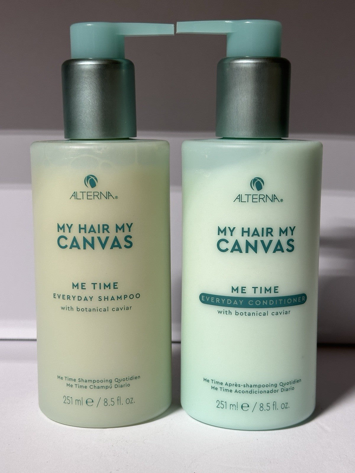 ALTERNA - My Hair My CANVAS/ME TIME. Everyday Shampoo&Conditioner DUO(2x 8.5Oz.)
