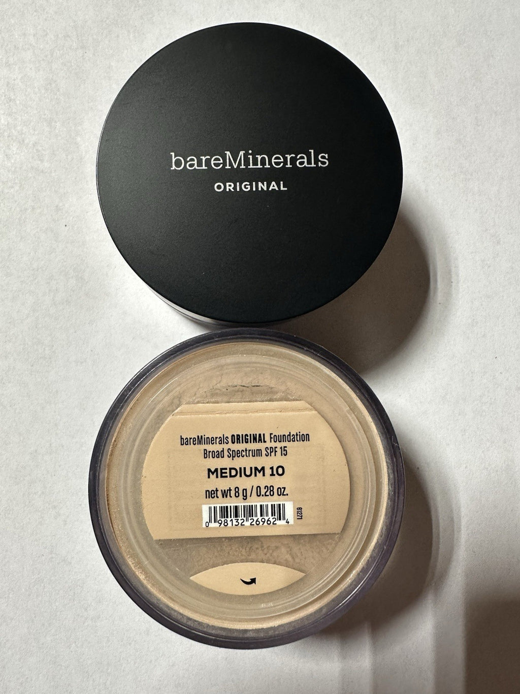 bareMinerals ORGINAL Fundation SPF 15 / MEDIUM 10 W15 (0.28oz.)