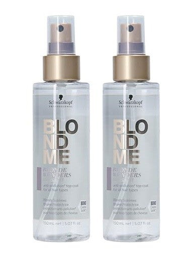 Pack of 2, Schwarzkopf BlondMe Blonde Wonders Glaze Mist 5.07 oz   new fresh